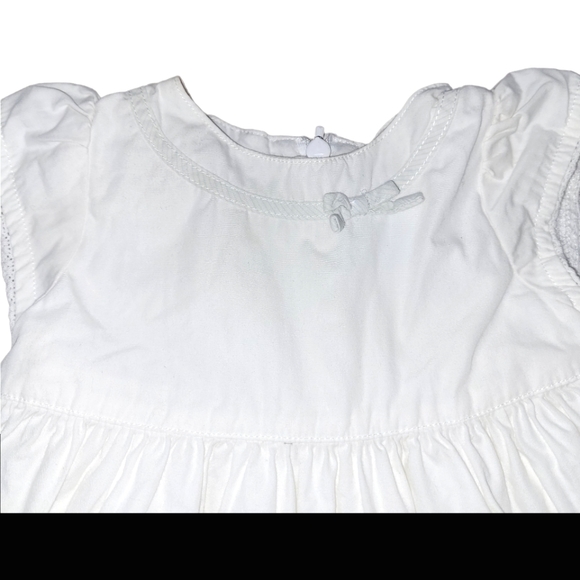 Gymboree 2003 White 100% Cotton Baby Girls Dress O-3 months - Picture 3 of 5